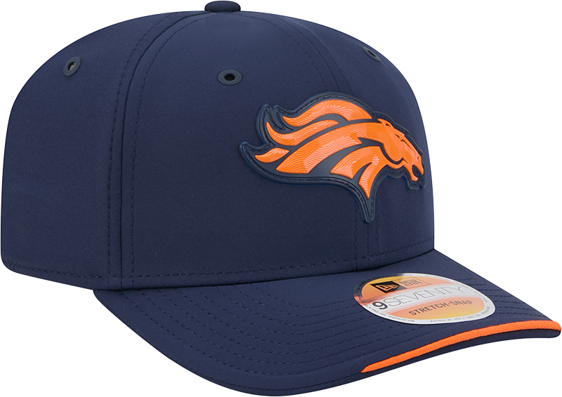 Men's Denver Broncos New Era 2026 NFL Sideline 9SEVENTY Navy Adjustable Hat