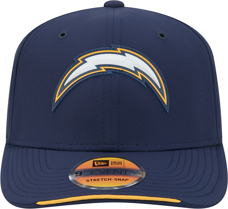 Men's Los Angeles Chargers New Era 2026 NFL Sideline 9SEVENTY Navy Adjustable Hat