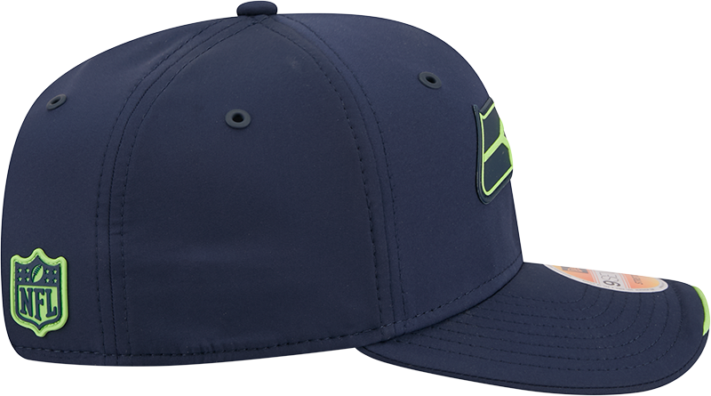 Men's Seattle Seahawks New Era 2026 NFL Sideline 9SEVENTY Navy Adjustable Hat
