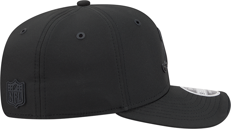 Men's Chicago Bears New Era 2026 NFL Sideline 9SEVENTY 'B' Logo Tonal Black Adjustable Hat