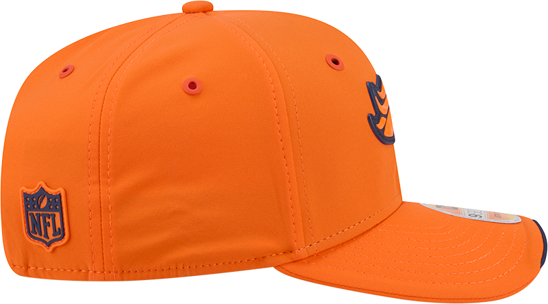 Men's Denver Broncos New Era 2026 NFL Sideline 9SEVENTY Orange Adjustable Hat