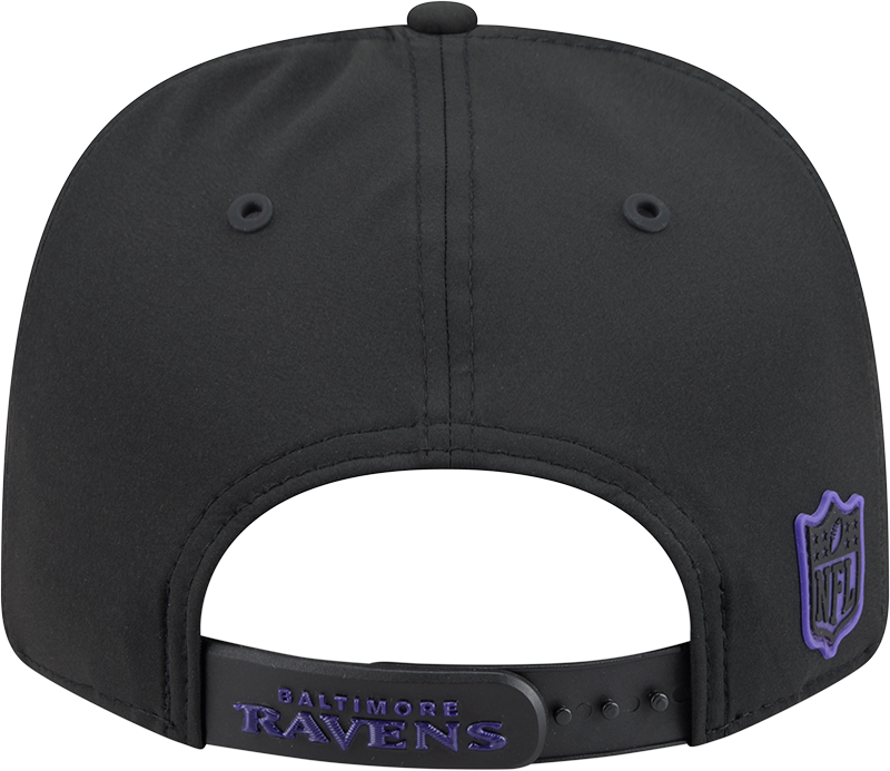 Men's Baltimore Ravens New Era 2026 NFL Sideline 9SEVENTY Black Adjustable Hat