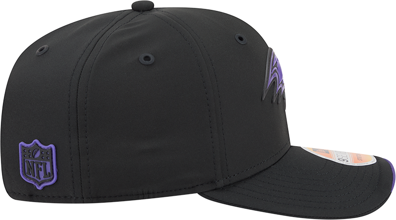 Men's Baltimore Ravens New Era 2026 NFL Sideline 9SEVENTY Black Adjustable Hat