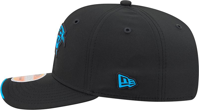 Men's Carolina Panthers New Era 2026 NFL Sideline 9SEVENTY Black Adjustable Hat