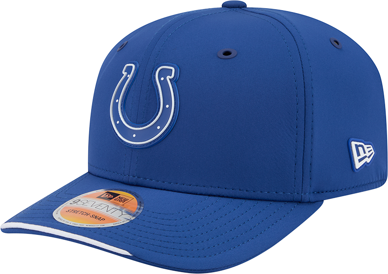 Men's Indianapolis Colts New Era 2026 NFL Sideline 9SEVENTY Royal Blue Adjustable Hat