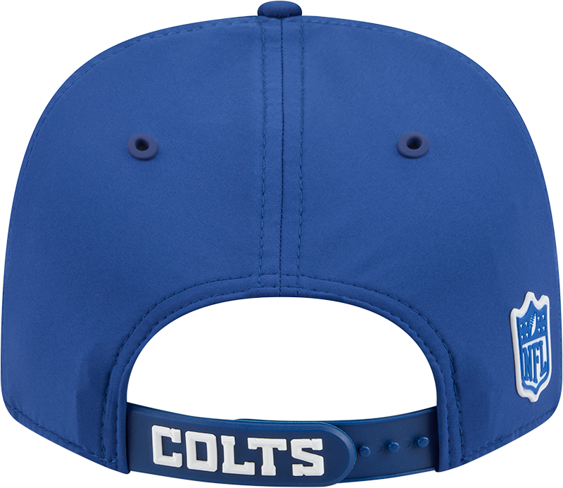 Men's Indianapolis Colts New Era 2026 NFL Sideline 9SEVENTY Royal Blue Adjustable Hat
