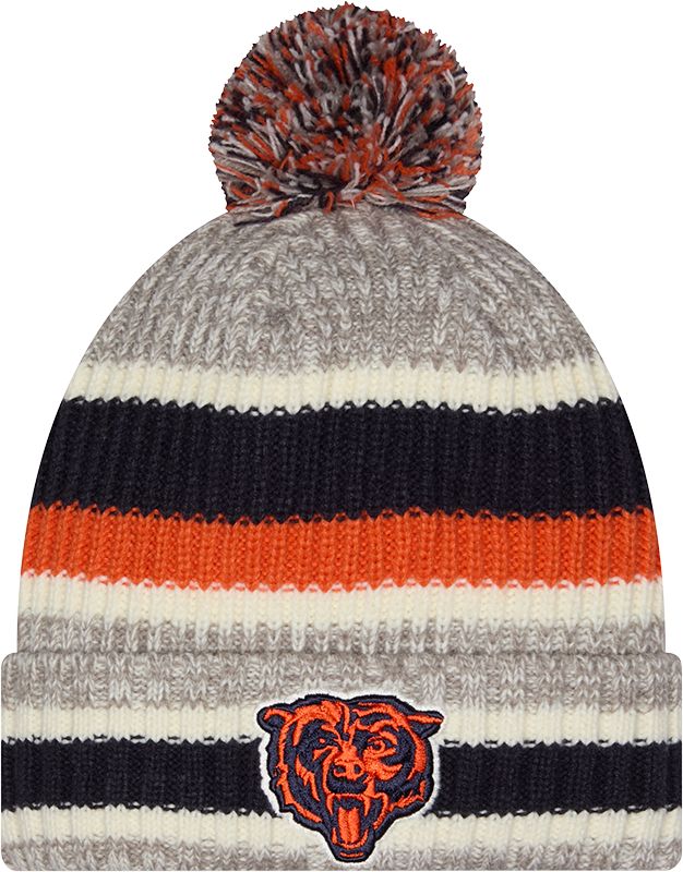 Chicago Bears Primary Logo Fan Pack Pom Knit