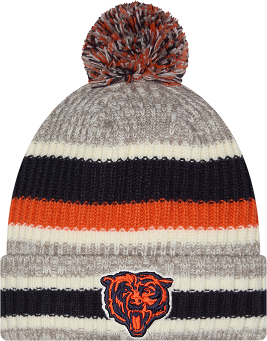 Chicago Bears Primary Logo Fan Pack Pom Knit
