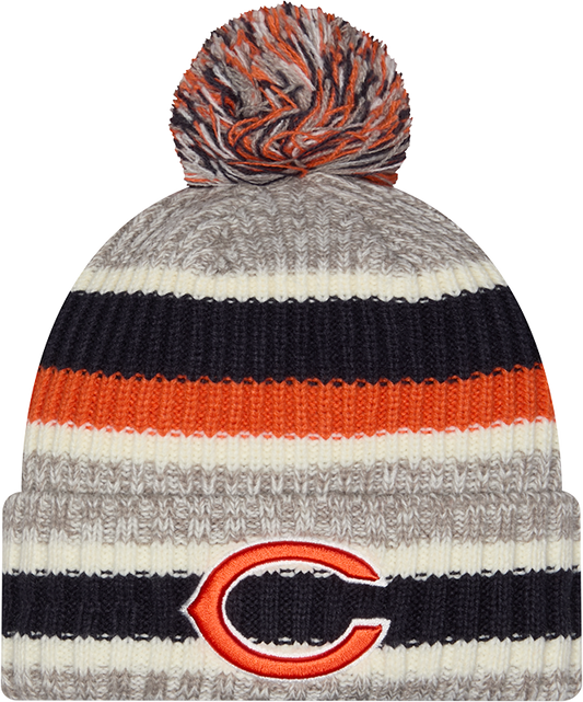 Chicago Bears Secondary 'C' Logo Fan Pack Pom Knit