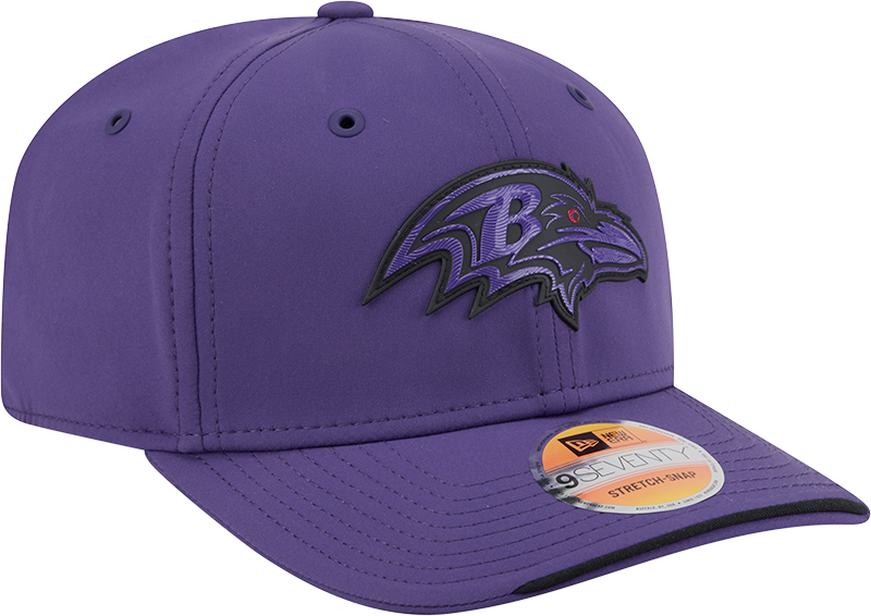 Men's Baltimore Ravens New Era 2026 NFL Sideline 9SEVENTY Purple Adjustable Hat