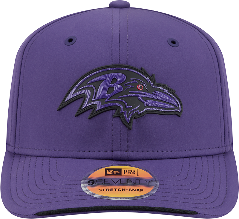 Men's Baltimore Ravens New Era 2026 NFL Sideline 9SEVENTY Purple Adjustable Hat