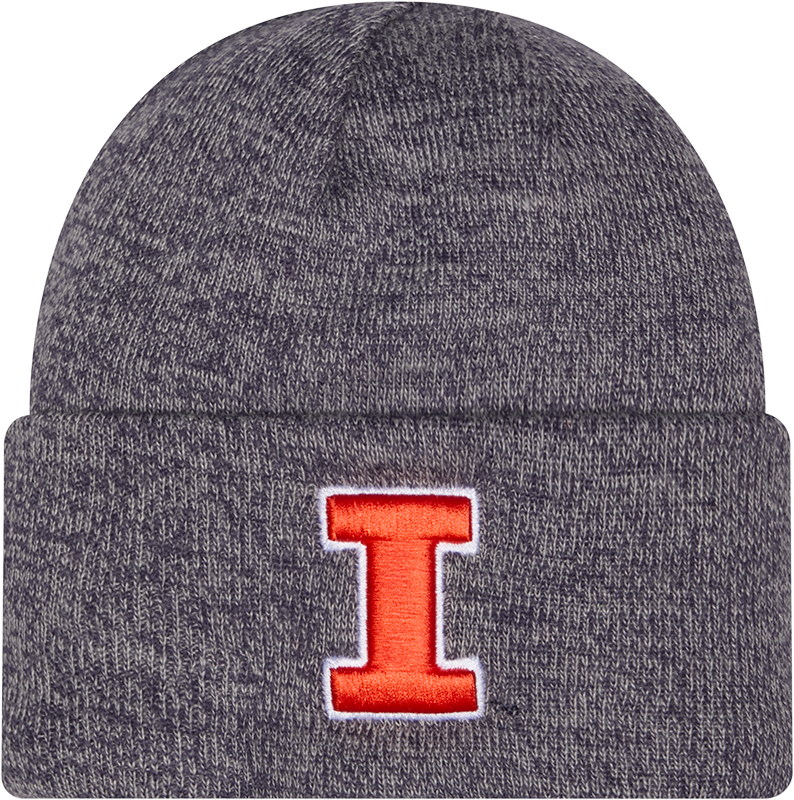Illinois Fighting Illini New Era Mable Navy Cuffed Knit Hat