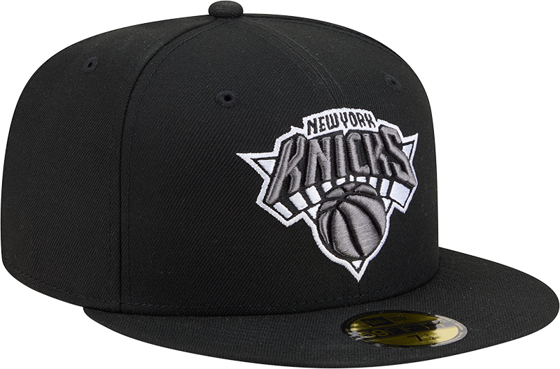 New York Knicks Black Basic New Era 59FIFTY Fitted Hat
