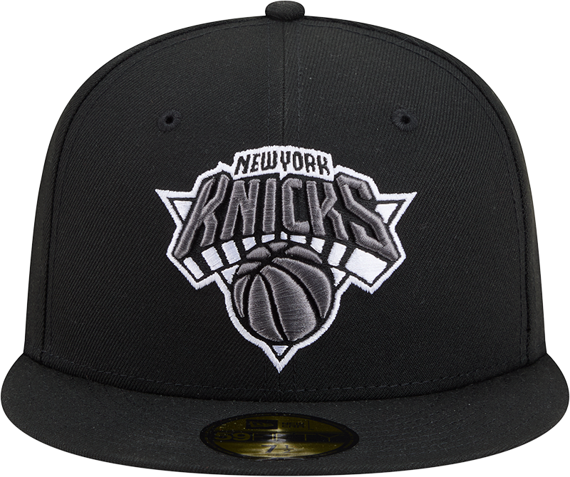 New York Knicks Black Basic New Era 59FIFTY Fitted Hat