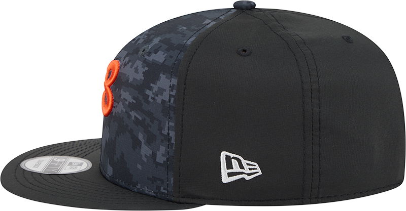 Chicago Bears New Era 2026 Salute To Service 9FIFTY 'B' Logo Adjustable Snapback Hat - Black (Copy)