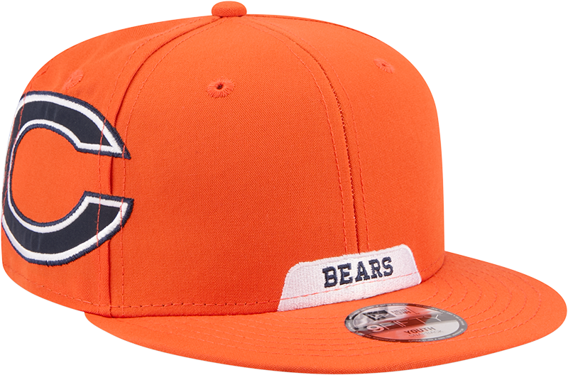 Chicago Bears New Era 2026 Rivalries Collection Fan Pack Helmet 9FIFTY Snapback Hat - Orange