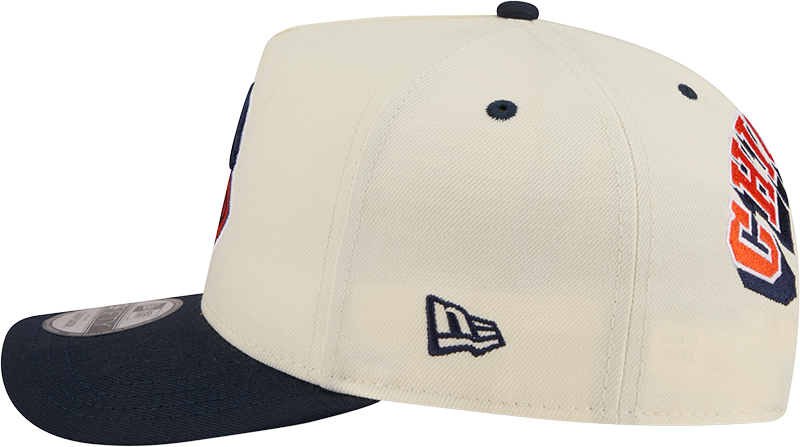 Men's Chicago Bears New Era 2026 NFL Rivalry Chrome A-Frame 9FIFTY Snapback Adjustable Hat