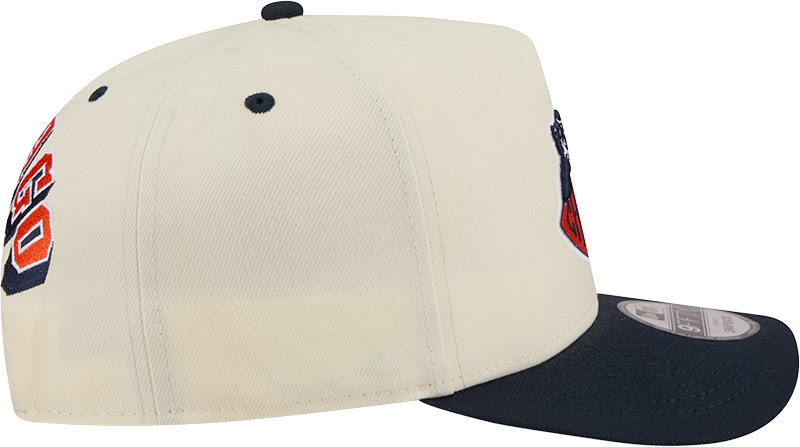 Men's Chicago Bears New Era 2026 NFL Rivalry Chrome A-Frame 9FIFTY Snapback Adjustable Hat