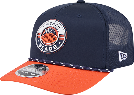 Men's Chicago Bears New Era 2026 NFL Rivalry 9SEVENTY Navy Rope Adjustable Hat