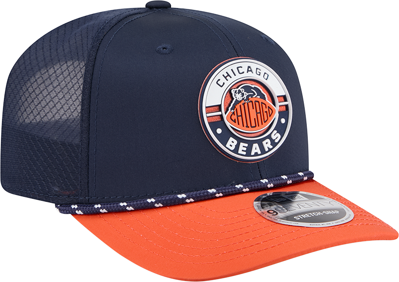 Men's Chicago Bears New Era 2026 NFL Rivalry 9SEVENTY Navy Rope Adjustable Hat