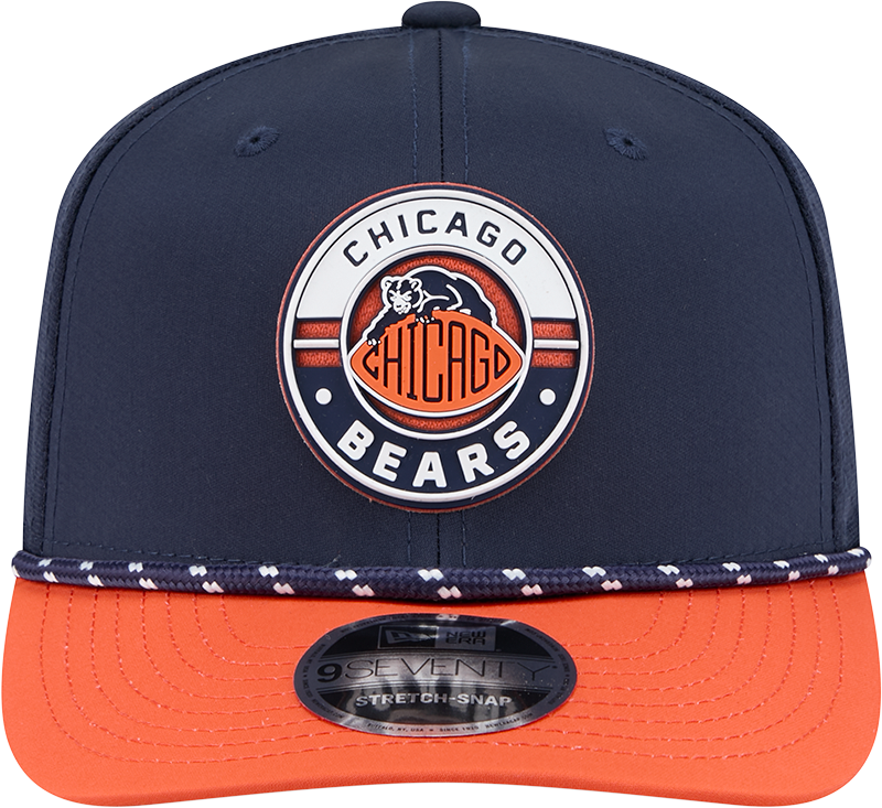 Men's Chicago Bears New Era 2026 NFL Rivalry 9SEVENTY Navy Rope Adjustable Hat
