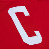 Men's Detroit Red Wings Gordie Howe Mitchell & Ness Red 1960/61 Captain Patch Blue Line Player Jersey - Pro Jersey Sports