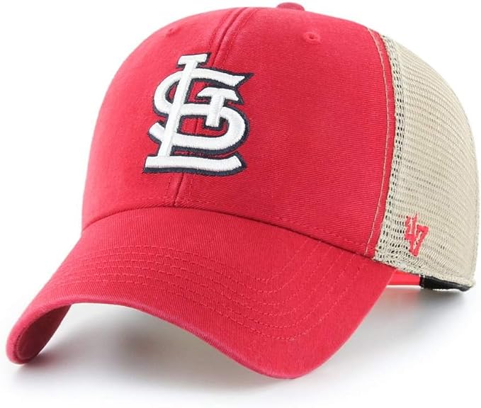 Men's '47 Brand St. Louis Cardinals Flagship Wash MVP Structured Hat