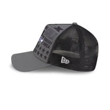 Men's New England Patriots New Era Charcoal Super Bowl LX 9FORTY A-Frame Trucker Adjustable Hat - Pro Jersey Sports
