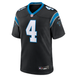 Men's Tetairoa McMillan Carolina Panthers Nike Black Replica Game Jersey - Pro Jersey Sports