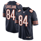 Men's Chicago Bears Colston Loveland Nike Navy Team Color Game Jersey - Pro Jersey Sports
