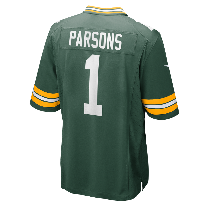 Men's Green Bay Packers Micah Parsons Nike Green Player Game Jersey - Pro Jersey Sports