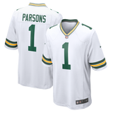 Men's Green Bay Packers Micah Parsons Nike White Player Game Jersey - Pro Jersey Sports
