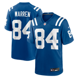 Men's Tyler Warren Indianapolis Colts Nike Blue Replica Game Jersey - Pro Jersey Sports