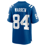 Men's Tyler Warren Indianapolis Colts Nike Blue Replica Game Jersey - Pro Jersey Sports