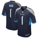 Men's Cam Ward Tennessee Titans Nike Navy Replica Game Jersey - Pro Jersey Sports