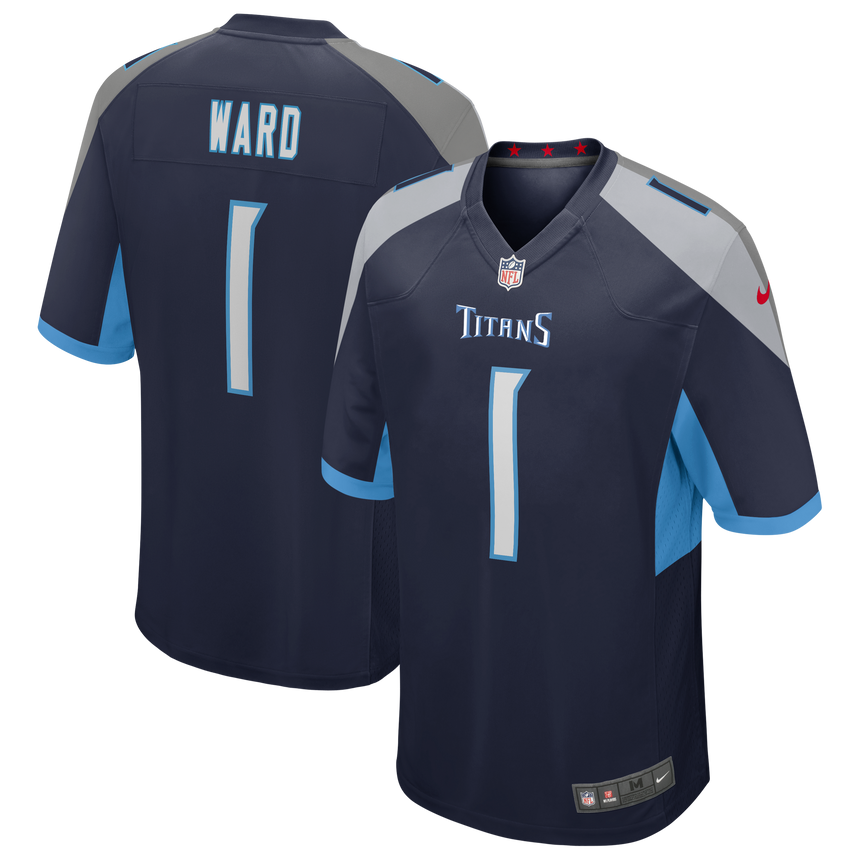 Men's Cam Ward Tennessee Titans Nike Navy Replica Game Jersey - Pro Jersey Sports