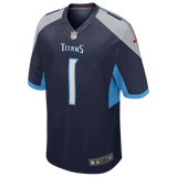 Men's Cam Ward Tennessee Titans Nike Navy Replica Game Jersey - Pro Jersey Sports