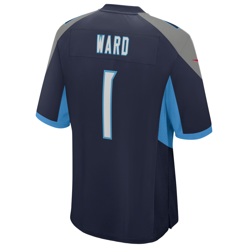 Men's Cam Ward Tennessee Titans Nike Navy Replica Game Jersey - Pro Jersey Sports
