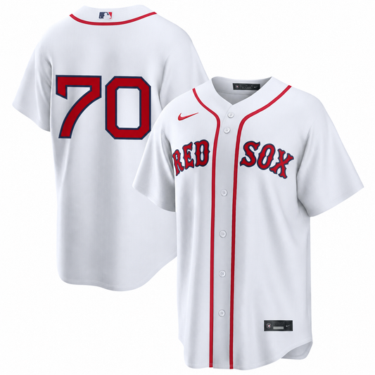 Men's Nike Boston Red Sox Payton Tolle #70 Home Official Replica Player Jersey