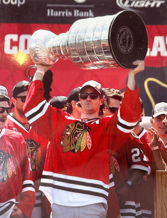 Duncan Keith 2013 Stanley Cup Champions Parade 8x10 Photo