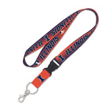 Illinois Fighting Illini Gradient Double Sided Lanyard With Detachable Buckle By Wincraft - Pro Jersey Sports
