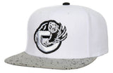 Men's Vancouver Grizzlies Mitchell & Ness NBA Cement Top HWC Snapback Hat - Pro Jersey Sports