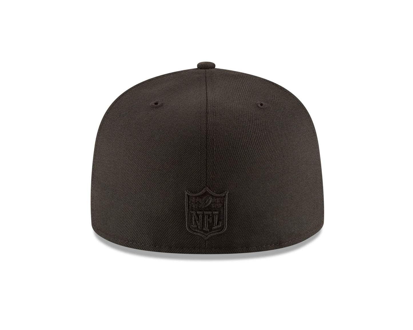 Minnesota Vikings Black on Black Basic 59FIFTY Fitted Hat