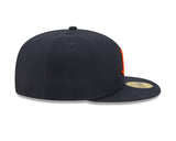 Chicago Bears "B" Logo Nightshift Navy New Era 59FIFTY Fitted Hat - Pro Jersey Sports