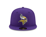 Minnesota Vikings Purple Basic 59FIFTY Fitted Hat - Pro Jersey Sports