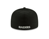 Las Vegas Raiders New Era Black Classic 59FIFTY Fitted Hat - Pro Jersey Sports