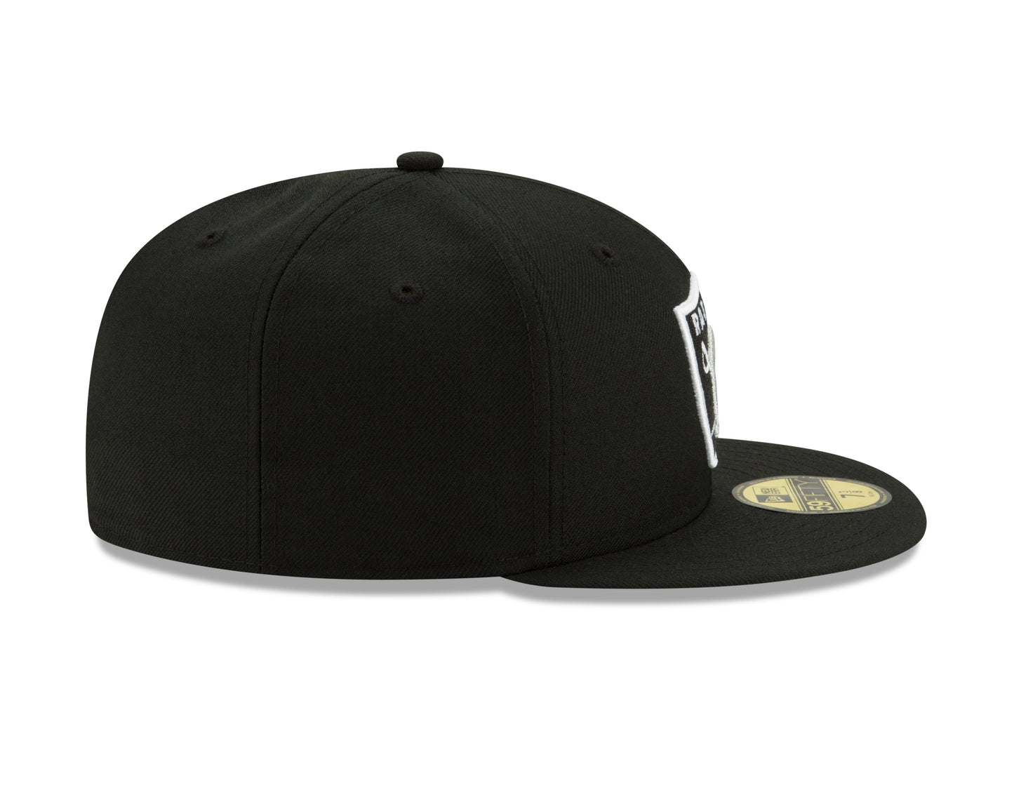 Las Vegas Raiders New Era Black Classic 59FIFTY Fitted Hat