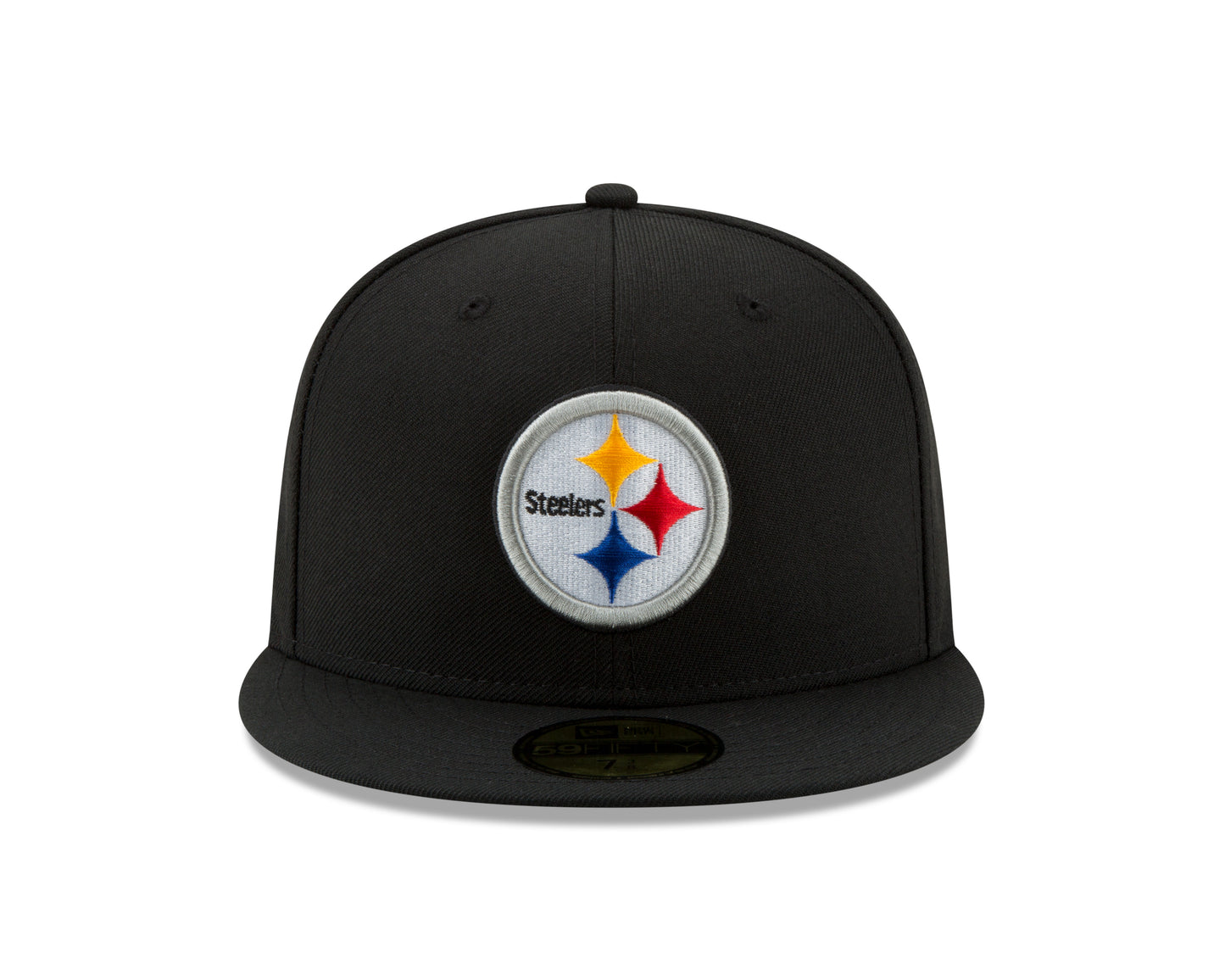 Men's Pittsburgh Steelers New Era Black Basic 59FIFTY Fitted Hat