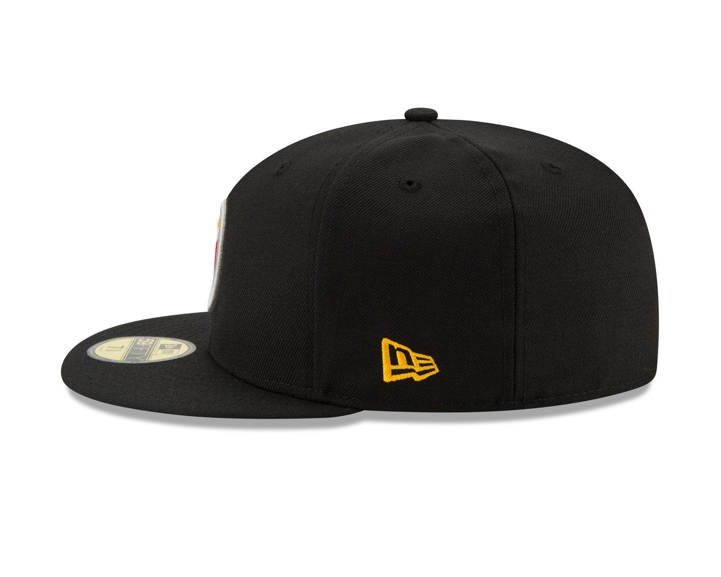 Men's Pittsburgh Steelers New Era Black Basic 59FIFTY Fitted Hat