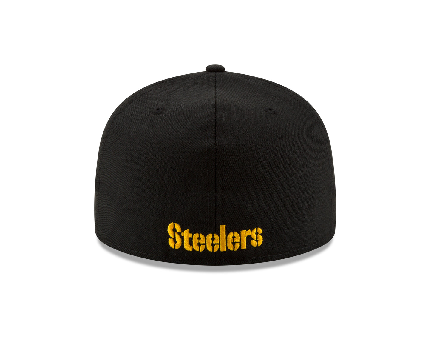 Men's Pittsburgh Steelers New Era Black Basic 59FIFTY Fitted Hat